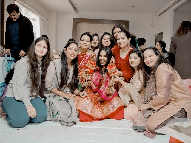 Anjali and Karan's wedding in Ambala, Haryana 32