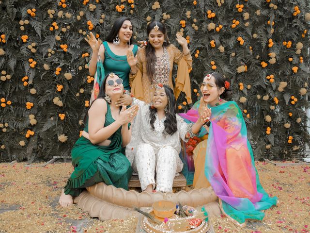 Anjali and Karan's wedding in Ambala, Haryana 49