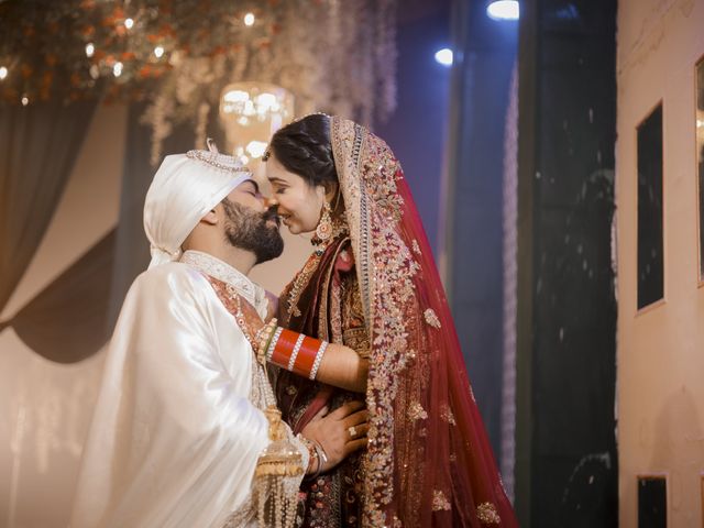 Anjali and Karan's wedding in Ambala, Haryana 50