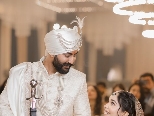 Anjali and Karan's wedding in Ambala, Haryana 51