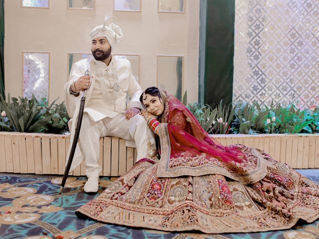 Anjali and Karan's wedding in Ambala, Haryana 54