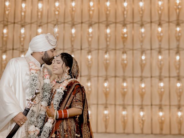 Anjali and Karan's wedding in Ambala, Haryana 56