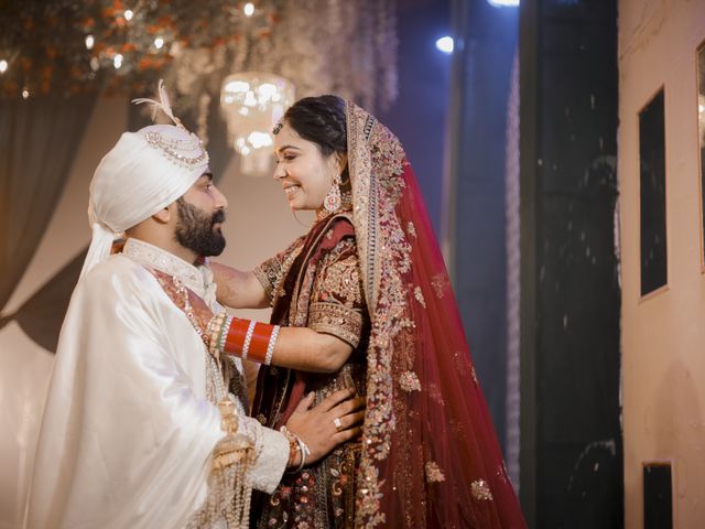 Anjali and Karan's wedding in Ambala, Haryana 58