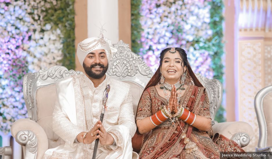 Anjali and Karan's wedding in Ambala, Haryana