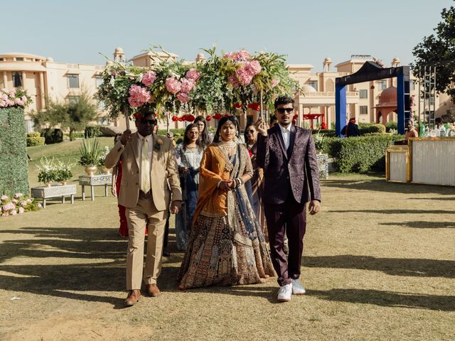 Nikita and Ishan's wedding in Jaipur, Rajasthan 42