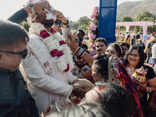 Nikita and Ishan's wedding in Jaipur, Rajasthan 46