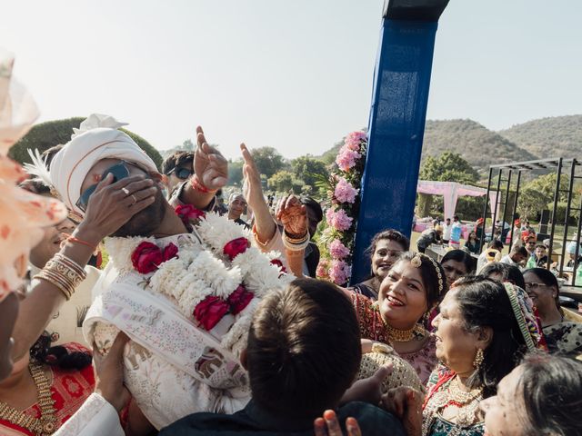 Nikita and Ishan's wedding in Jaipur, Rajasthan 48