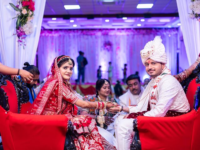 Kinjal and Paresh's wedding in Mumbai, Maharashtra 87