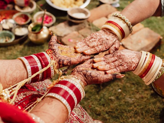 Parekshi and Paras's wedding in Dausa, Rajasthan 44
