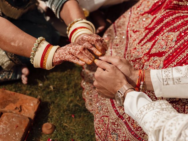 Parekshi and Paras's wedding in Dausa, Rajasthan 45
