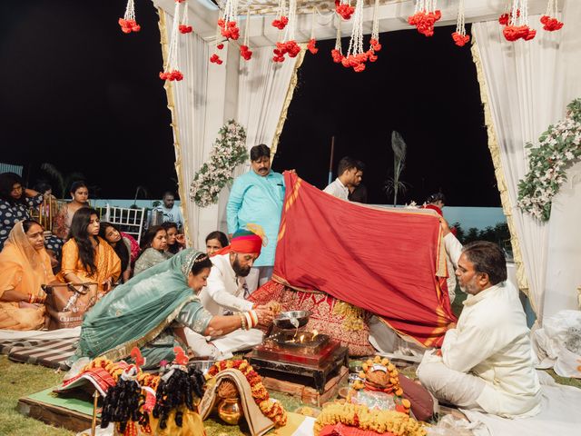 Parekshi and Paras's wedding in Dausa, Rajasthan 48