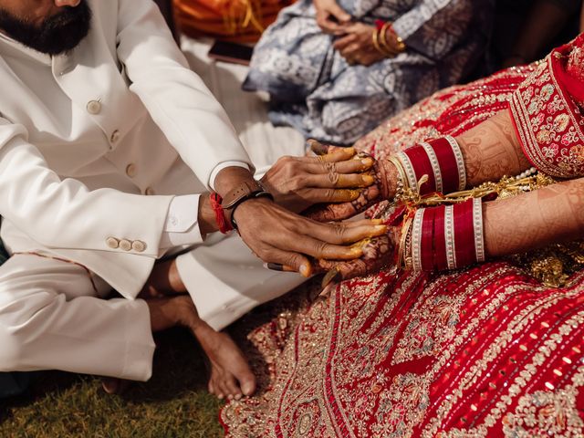 Parekshi and Paras's wedding in Dausa, Rajasthan 54