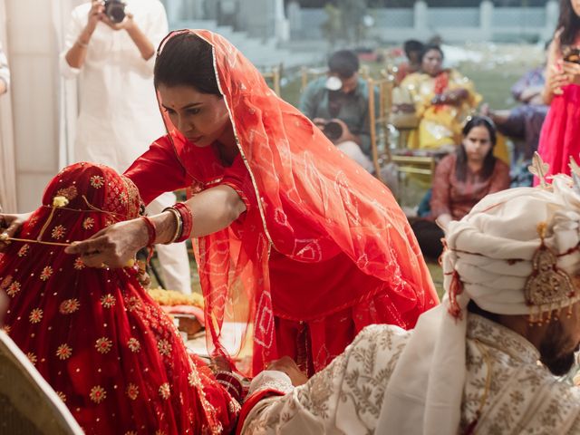 Parekshi and Paras's wedding in Dausa, Rajasthan 70