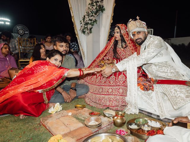 Parekshi and Paras's wedding in Dausa, Rajasthan 278