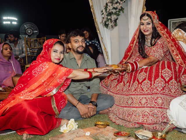 Parekshi and Paras's wedding in Dausa, Rajasthan 280