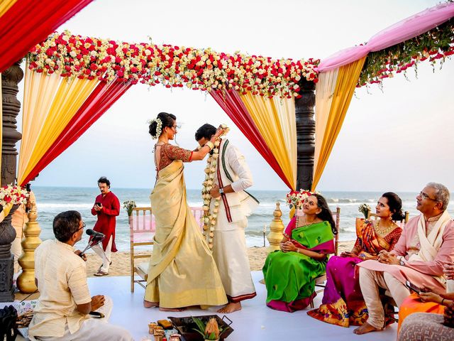 Natasha and Rajiv&apos;s wedding in Chennai, Tamil Nadu 5