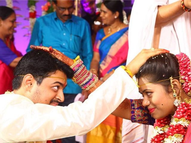 Akshara and Nandu&apos;s wedding in Yadadri Bhuvanagiri, Telangana 7