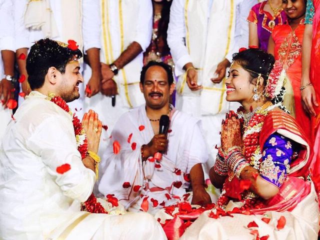 Akshara and Nandu&apos;s wedding in Yadadri Bhuvanagiri, Telangana 14