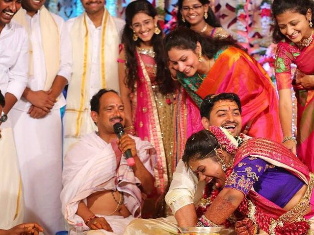 Akshara and Nandu&apos;s wedding in Yadadri Bhuvanagiri, Telangana 18