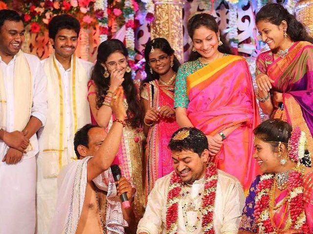Akshara and Nandu&apos;s wedding in Yadadri Bhuvanagiri, Telangana 19