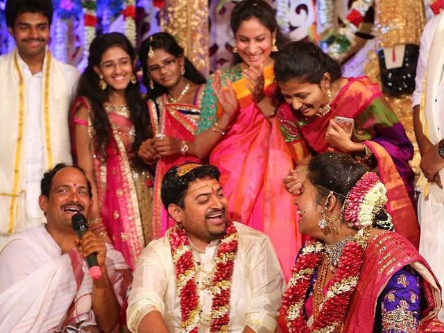 Akshara and Nandu&apos;s wedding in Yadadri Bhuvanagiri, Telangana 21
