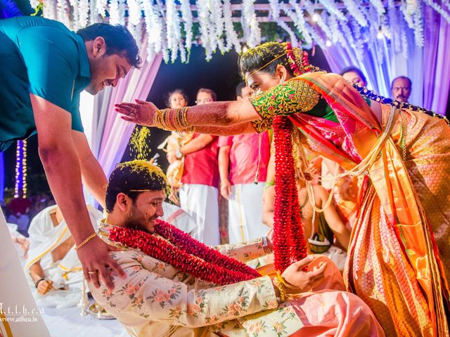 DINESH and KARTHIKA&apos;s wedding in Mamallapuram, Tamil Nadu 12