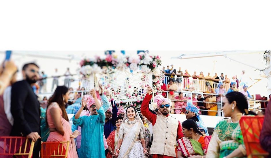 Rudra Mehra and Sakshi's wedding in North Goa, Goa
