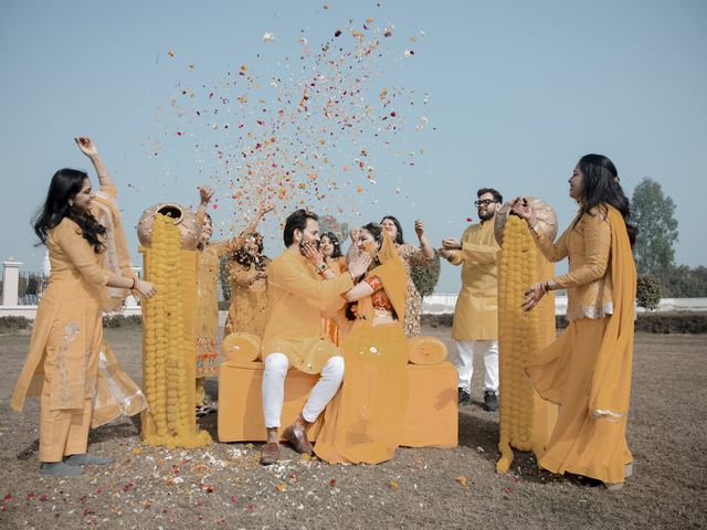 Sahil and Prithika's wedding in Hisar, Haryana 8
