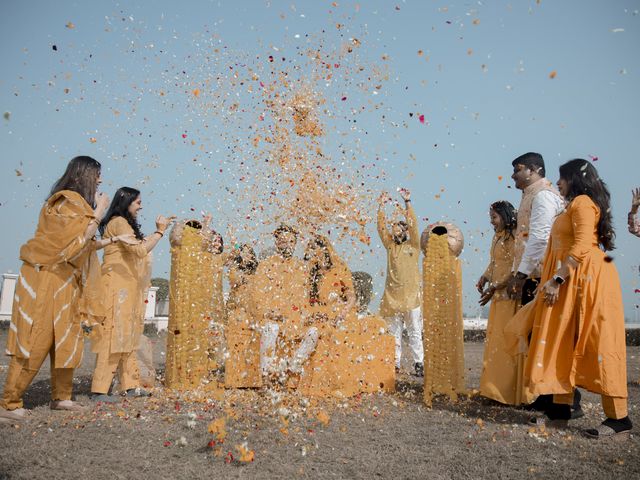 Sahil and Prithika's wedding in Hisar, Haryana 9