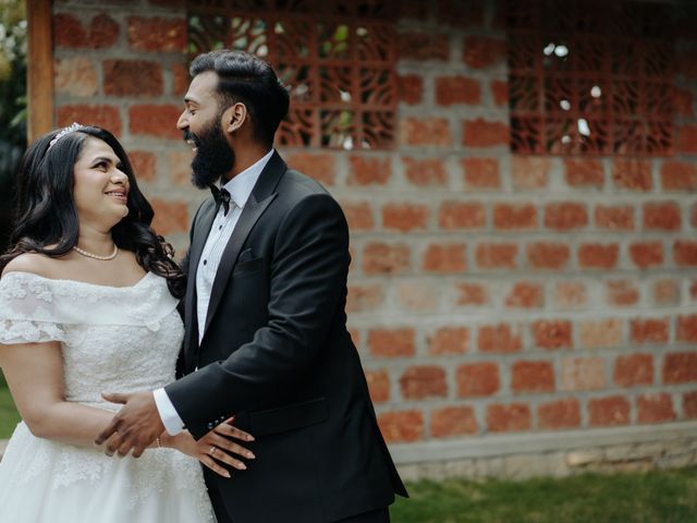 Joy and Christel's wedding in Bangalore, Karnataka 14