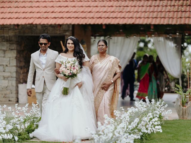 Joy and Christel's wedding in Bangalore, Karnataka 56