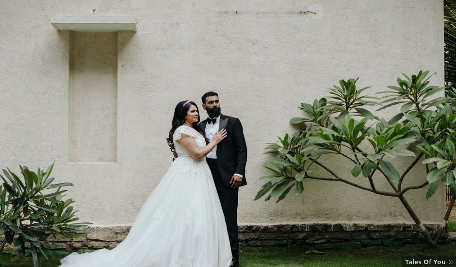 Joy and Christel's wedding in Bangalore, Karnataka