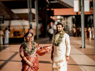The wedding of Sruthi and Arjun
