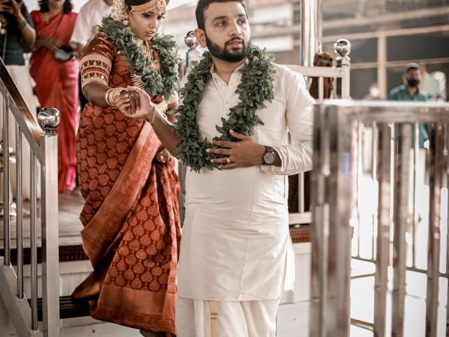 Sruthi and Arjun&apos;s wedding in Kottayam, Kerala 1