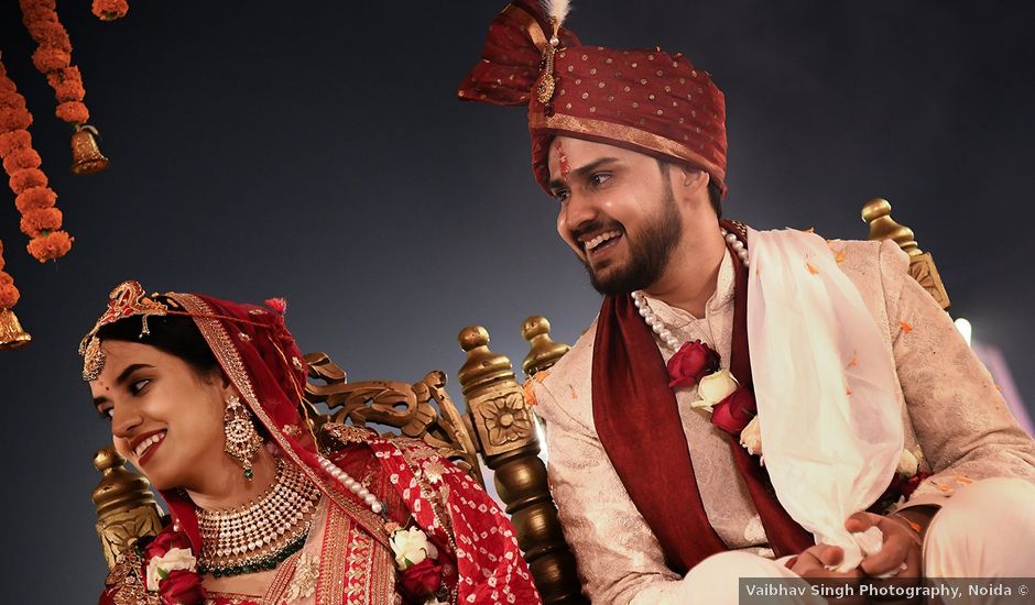 Smita and Aman's wedding in West Delhi, Delhi NCR
