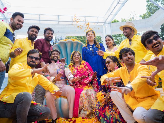 Kajol and Kunal's wedding in Ranga Reddy, Telangana 25