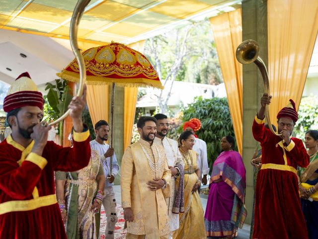 Kajol and Kunal's wedding in Ranga Reddy, Telangana 42