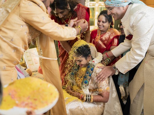 Kajol and Kunal's wedding in Ranga Reddy, Telangana 48