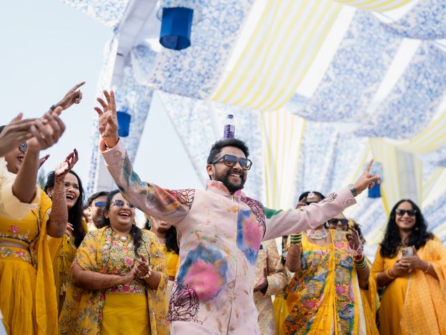 Kajol and Kunal's wedding in Ranga Reddy, Telangana 64