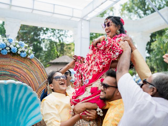 Kajol and Kunal's wedding in Ranga Reddy, Telangana 65