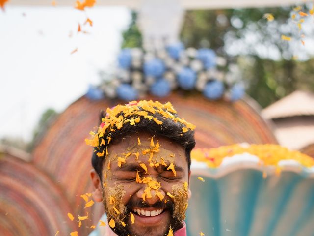 Kajol and Kunal's wedding in Ranga Reddy, Telangana 67