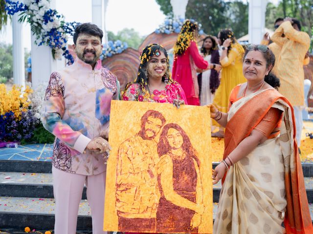 Kajol and Kunal's wedding in Ranga Reddy, Telangana 71