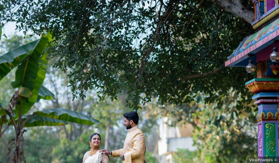 Kajol and Kunal's wedding in Ranga Reddy, Telangana