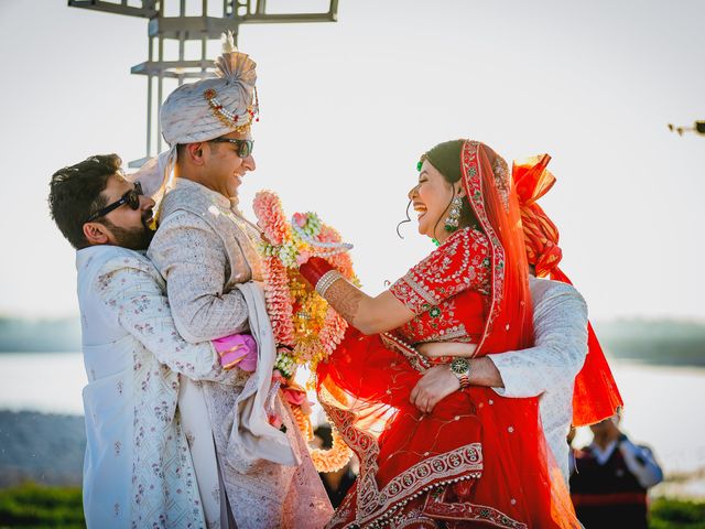 Vanshikha and Anant's wedding in Haridwar, Uttarakhand 21
