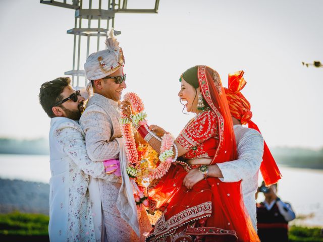 Vanshikha and Anant's wedding in Haridwar, Uttarakhand 22