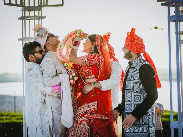 Vanshikha and Anant's wedding in Haridwar, Uttarakhand 24
