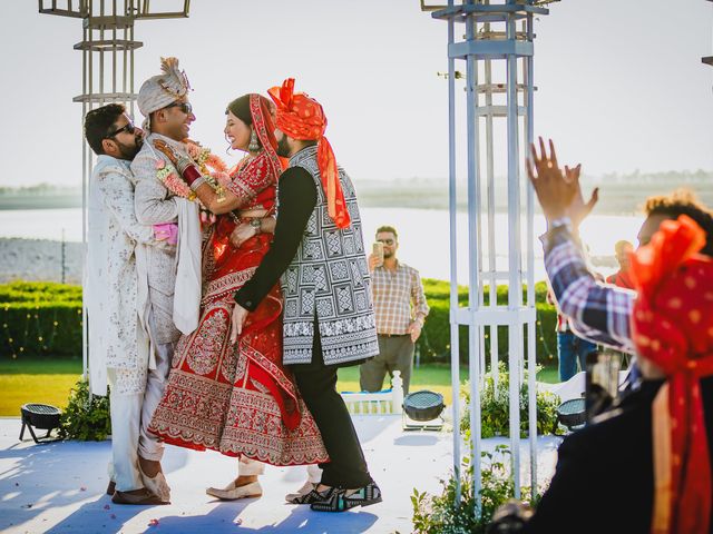 Vanshikha and Anant's wedding in Haridwar, Uttarakhand 25