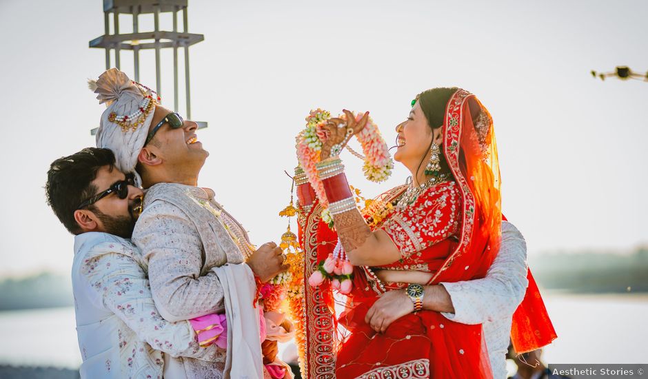 Vanshikha and Anant's wedding in Haridwar, Uttarakhand
