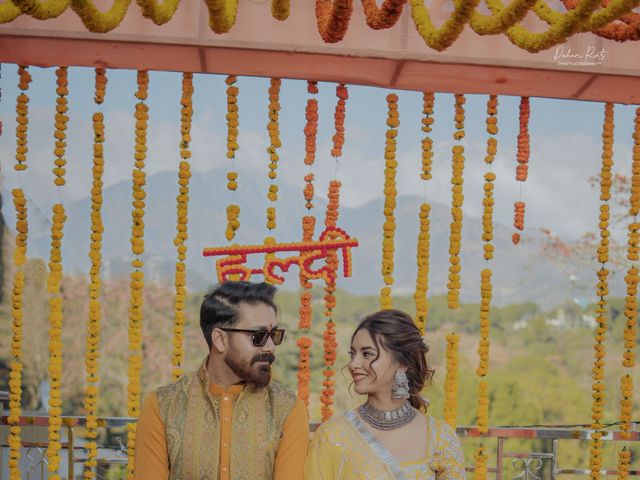 Kuhu and Archit's wedding in Kangra, Himachal Pradesh 14