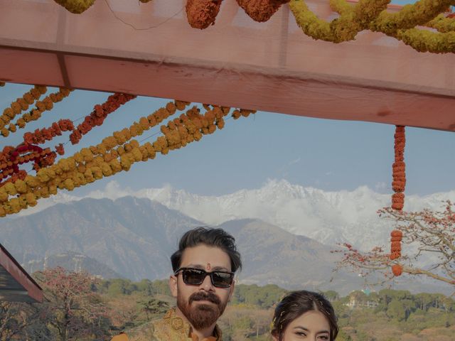 Kuhu and Archit's wedding in Kangra, Himachal Pradesh 23